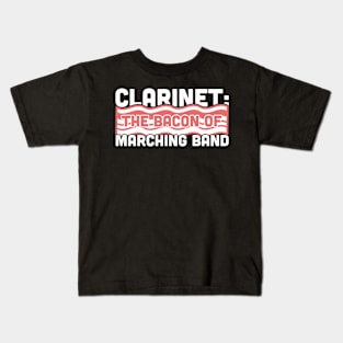 Clarinet, The Bacon Of Marching Band Kids T-Shirt